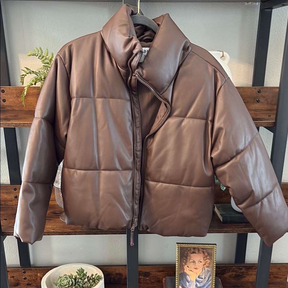 Brown Puffer Jacket